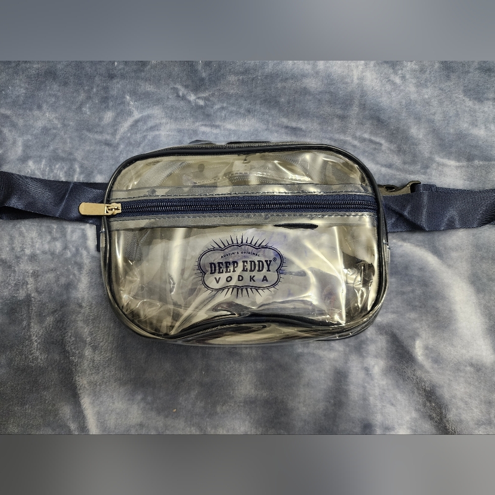 Clear Fanny Pack - Belt Bag - Deep Eddy Vodka Branded